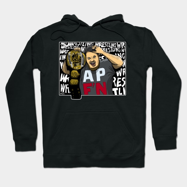 Going Crazy wrestling wrestling wrestling Hoodie by WestGhostDesign707